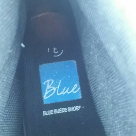 BLUE SUEDE SHOES  l Camouflage High Tops - Picture 6 of 7